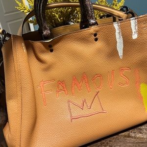 COACH Jean Michel Basquiat bag